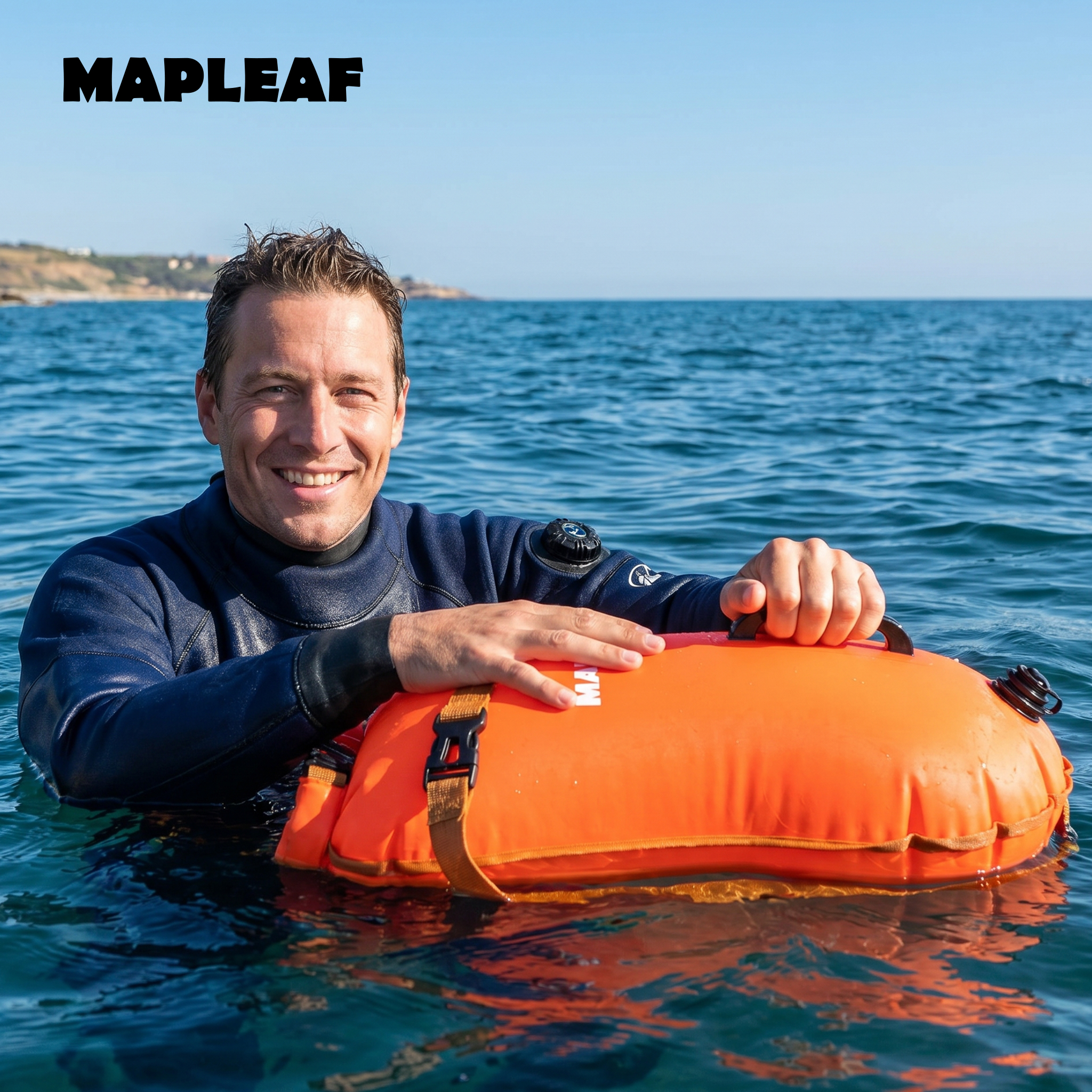 Swim Buoy Open Water - MAPLEAF Swim Buoy Tow Float Safety