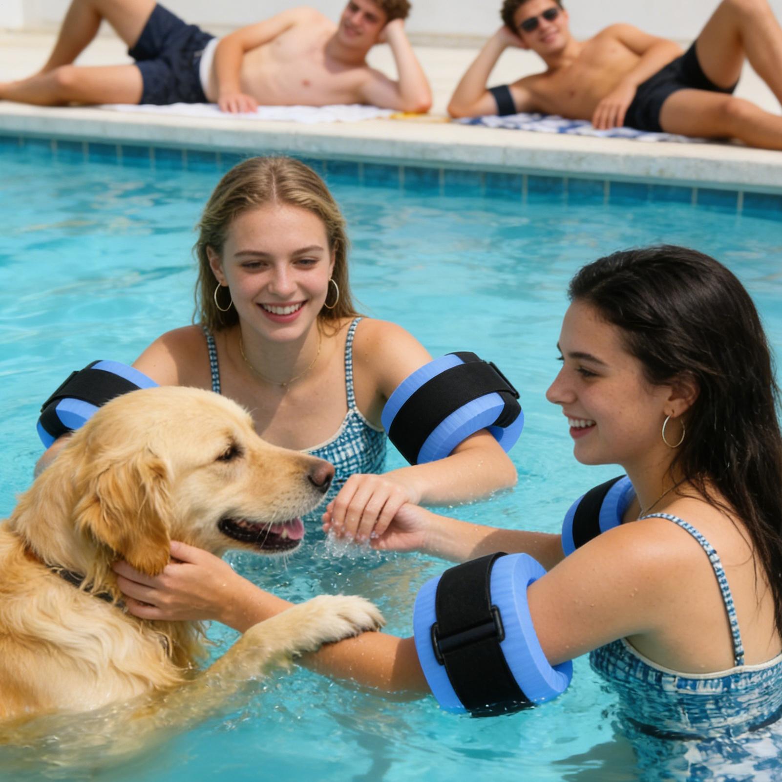 2pcs Foam Swimming Float Ring  - Us Aquatic Sports ulasan dan harga
