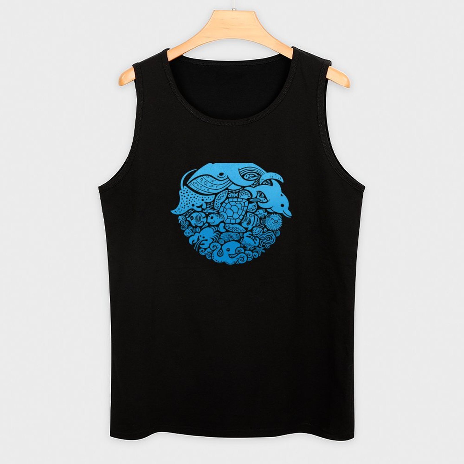 Aquatic Blues Tank Top Lightwe - Us Aquatic Sports ulasan dan harga