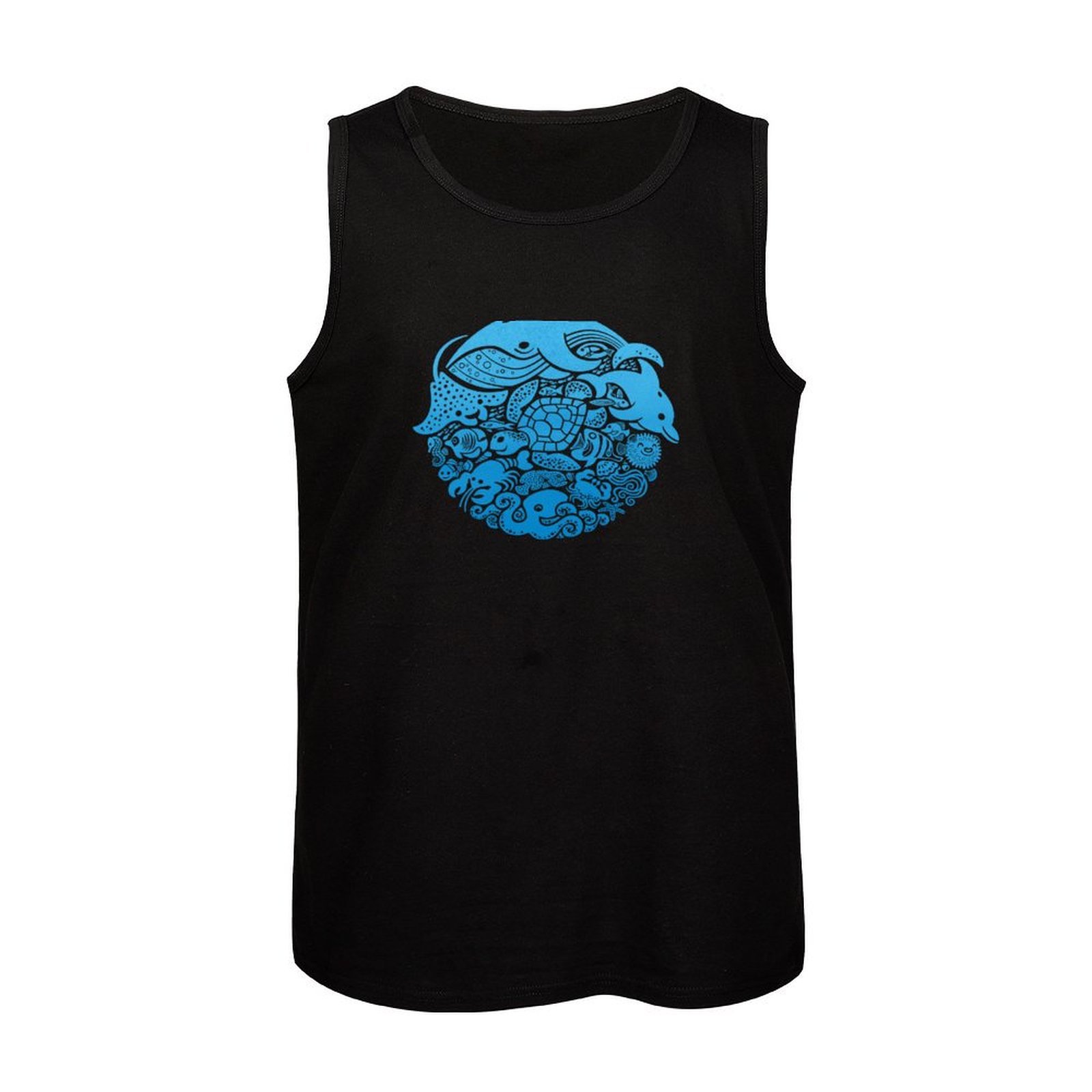 Aquatic Blues Tank Top Lightwe - Us Aquatic Sports ulasan dan harga