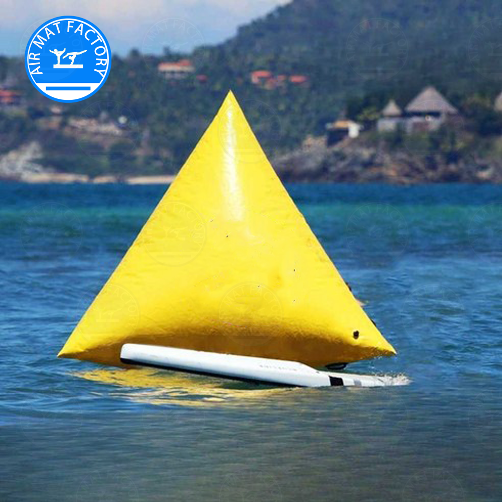 Inflatable Triangular Floating - Swim Buoy Open Water ulasan dan harga