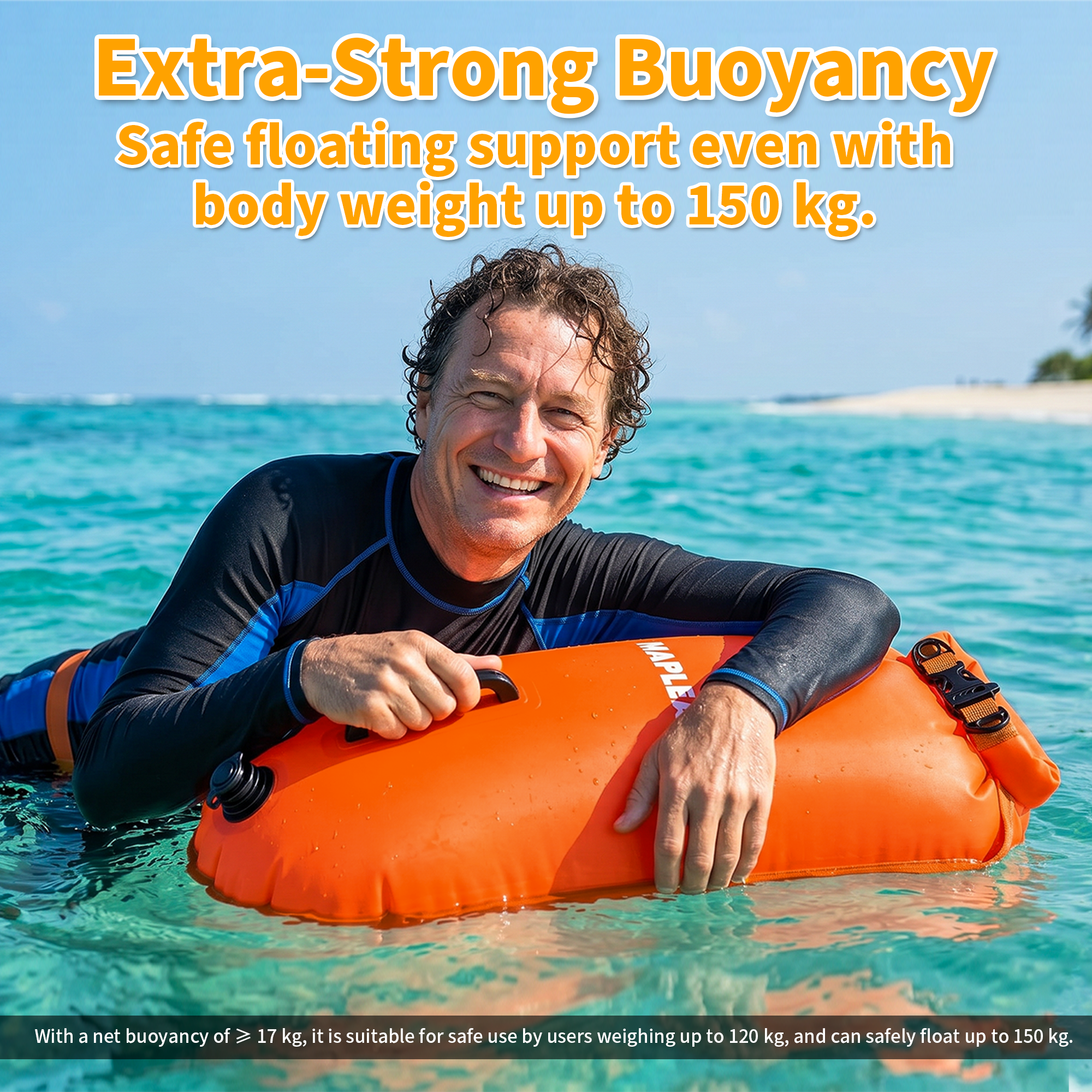 MAPLEAF Swimming Buoy Tow Floa - Swim Buoy Open Water ulasan dan harga