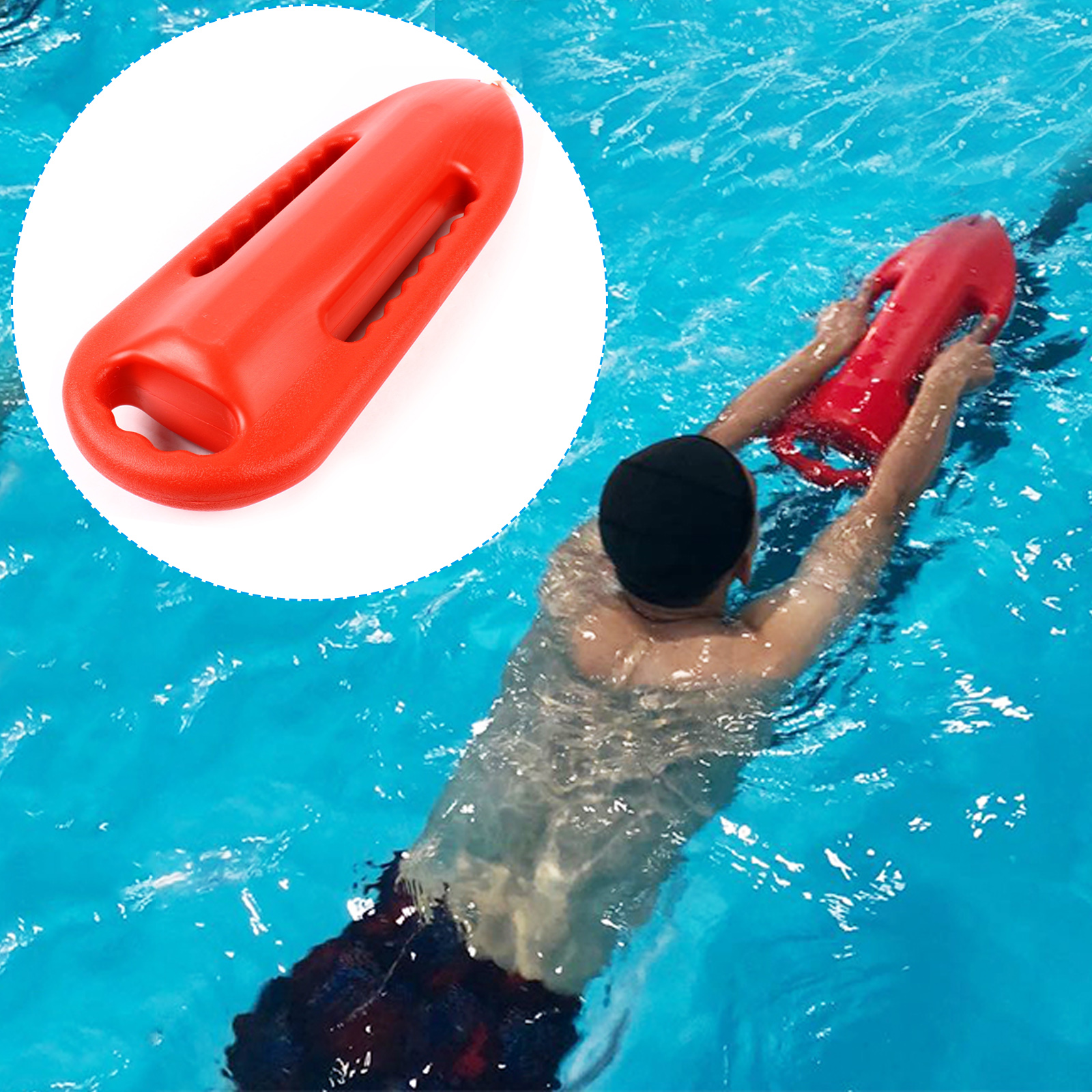 PE Lifeguard Rescue Buoy - 3 H - Swim Buoy Open Water ulasan dan harga